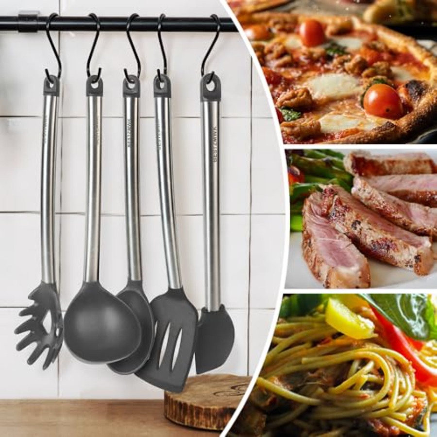 Kitchen Utensil Set-Silicone C - Kitchen Gadgets And Utensils บทวิจารณ์และราคา