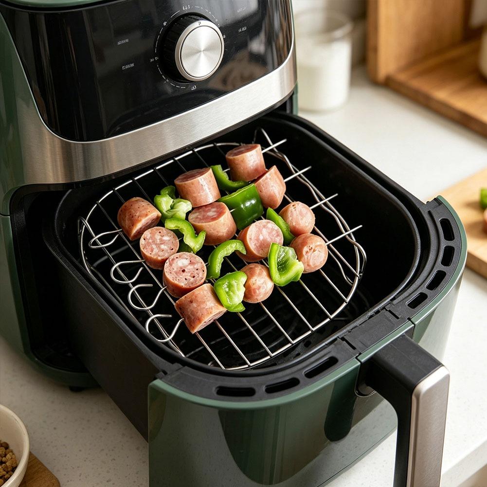 Air Fryer Square Grill Stainle - Kitchen Gadgets Pakistan บทวิจารณ์และราคา