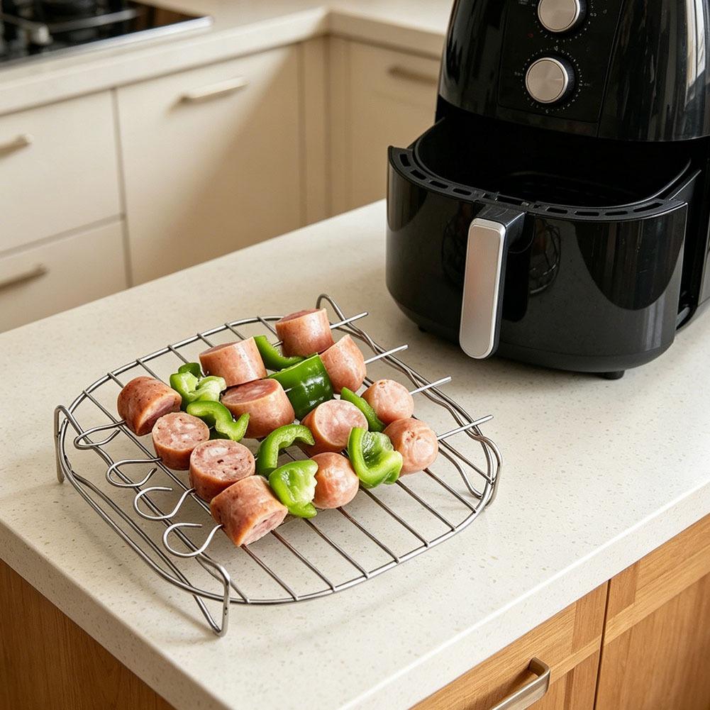 Air Fryer Square Grill Stainle - Kitchen Gadgets Pakistan บทวิจารณ์และราคา
