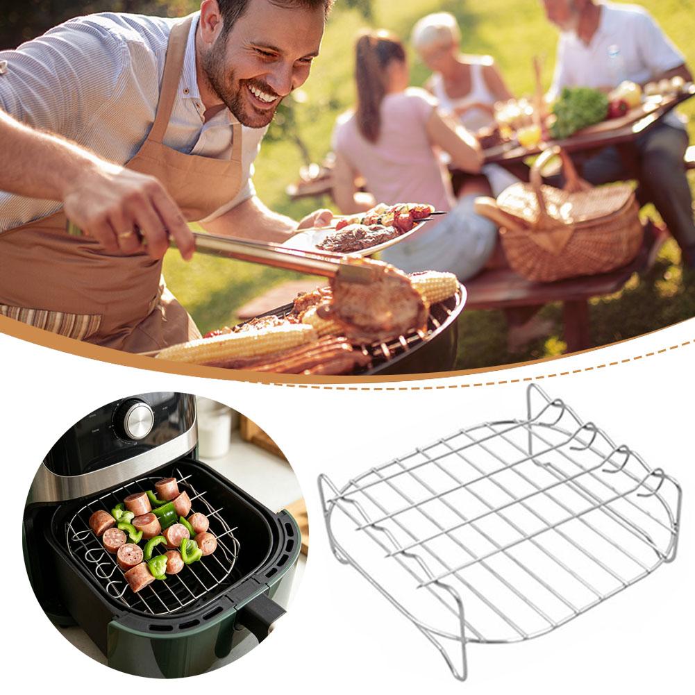 Air Fryer Square Grill Stainle - Kitchen Gadgets Pakistan บทวิจารณ์และราคา