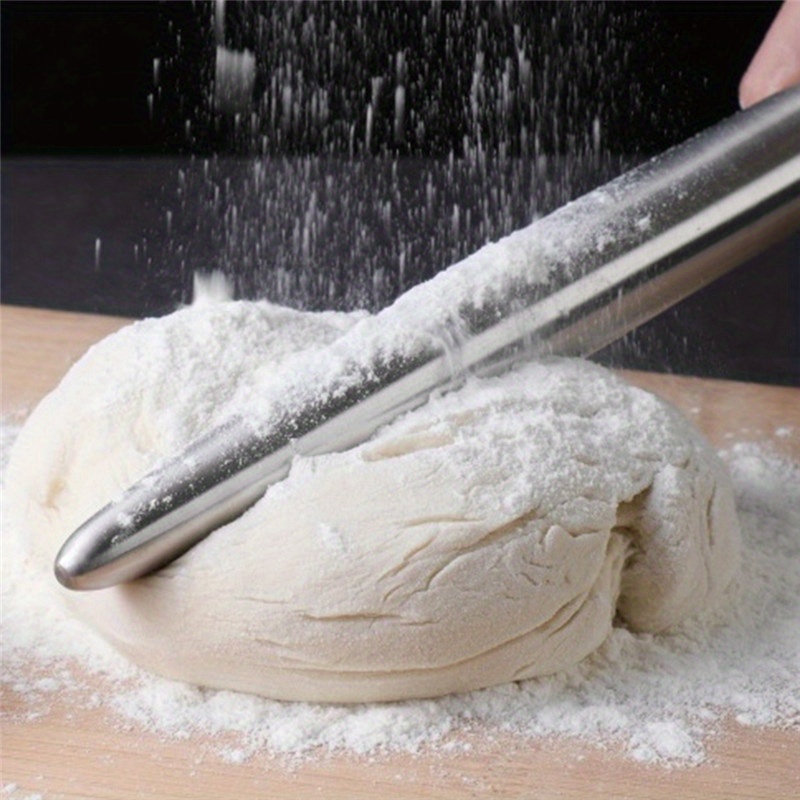 1Pc Stainless Steel Rolling Pi - Kitchen Gadgets Dumpling Maker บทวิจารณ์และราคา