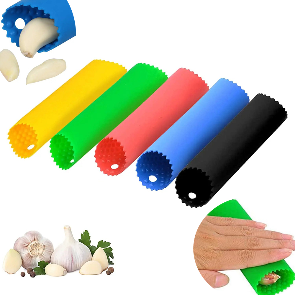 Silicone Garlic Peeler Skin Re - Kitchen Gadgets Gifts บทวิจารณ์และราคา