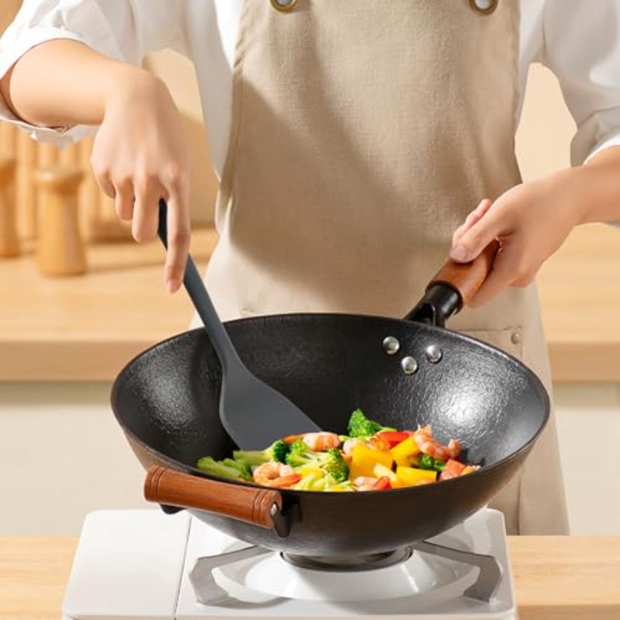Silicone Kitchen Cooking Utens - Kitchen Gadgets And Utensils บทวิจารณ์และราคา