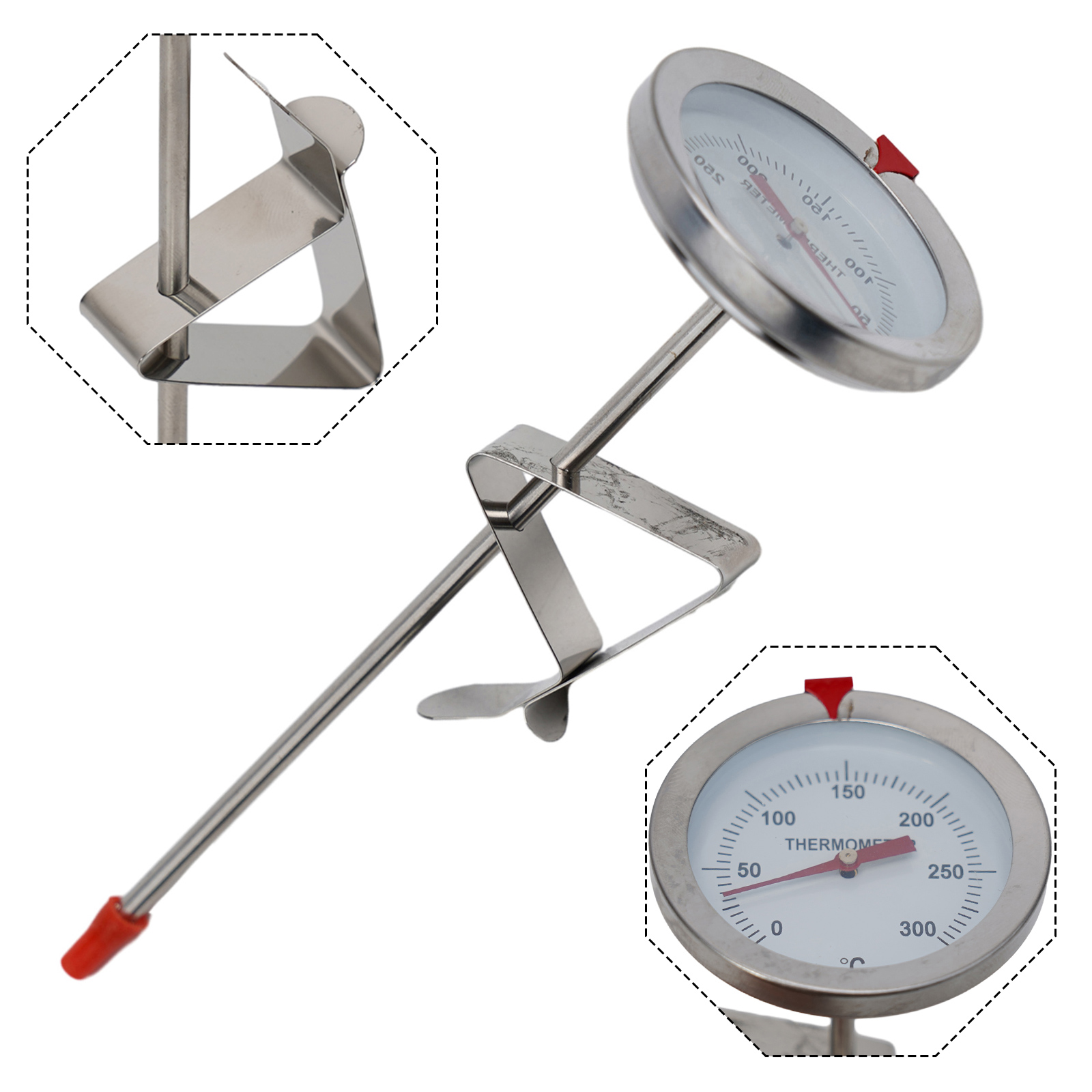 Stainless Steel Probe Thermome - Kitchen Gadgets Gifts บทวิจารณ์และราคา