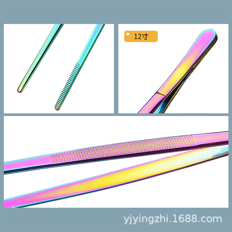 12Inch Kitchen Tongs Stainless - Kitchen Gadgets Gifts บทวิจารณ์และราคา