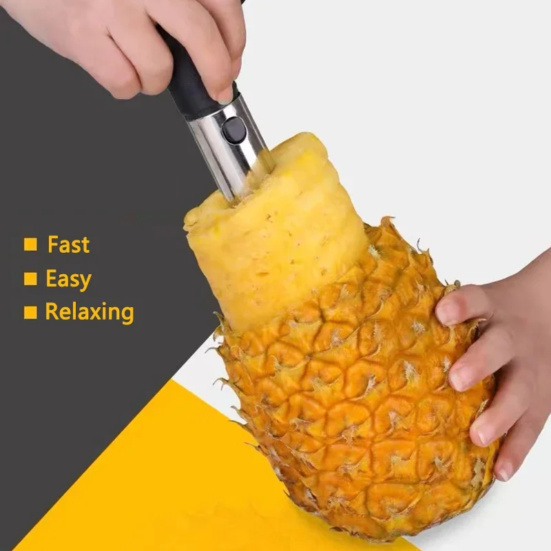 Pineapple Slicer Peeler Cutter - Kitchen Gadgets Smart บทวิจารณ์และราคา