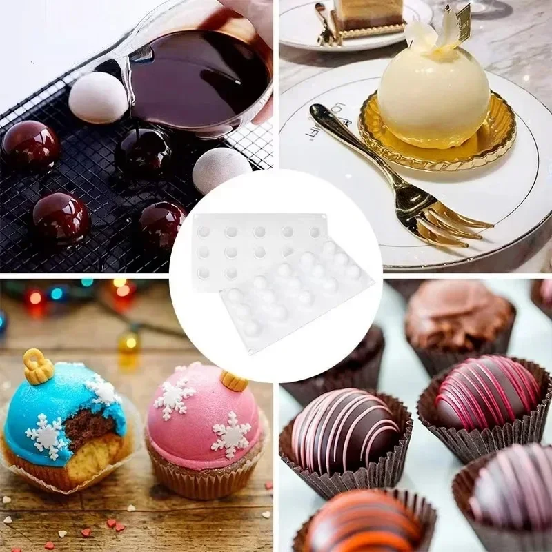 3D Sphere Silicone Mold For Mo - Quality Kitchen Gadgets บทวิจารณ์และราคา