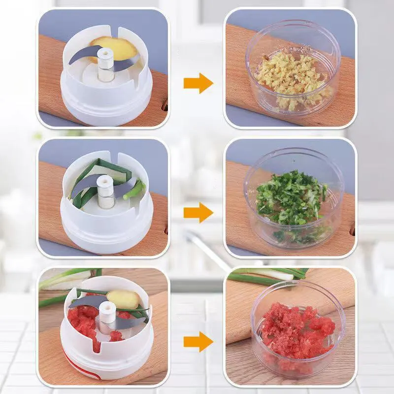 Plastic Garlic Crusher Press V - Kitchen Gadgets Pakistan บทวิจารณ์และราคา