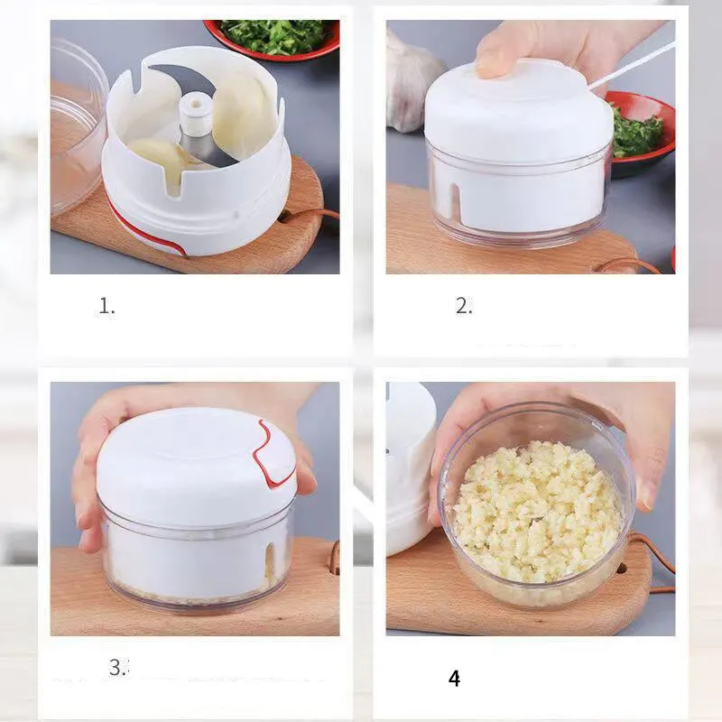 Plastic Garlic Crusher Press V - Kitchen Gadgets Pakistan บทวิจารณ์และราคา