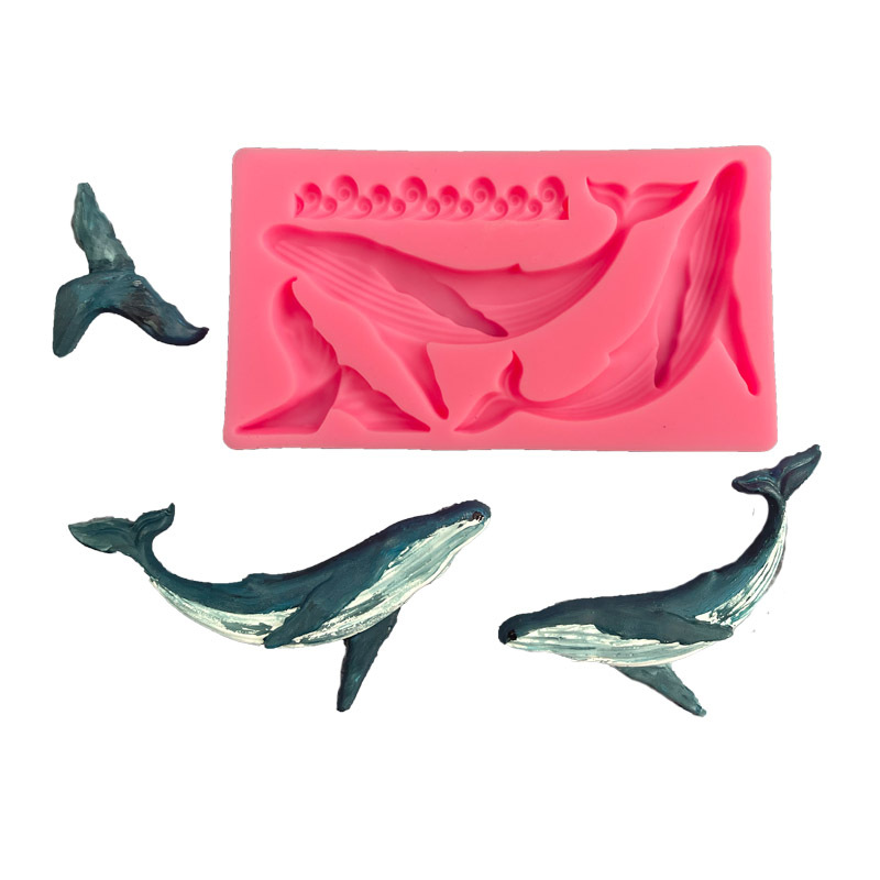 DIY Whale Silicone Mold Ocean  - Kitchen Gadgets Plus บทวิจารณ์และราคา