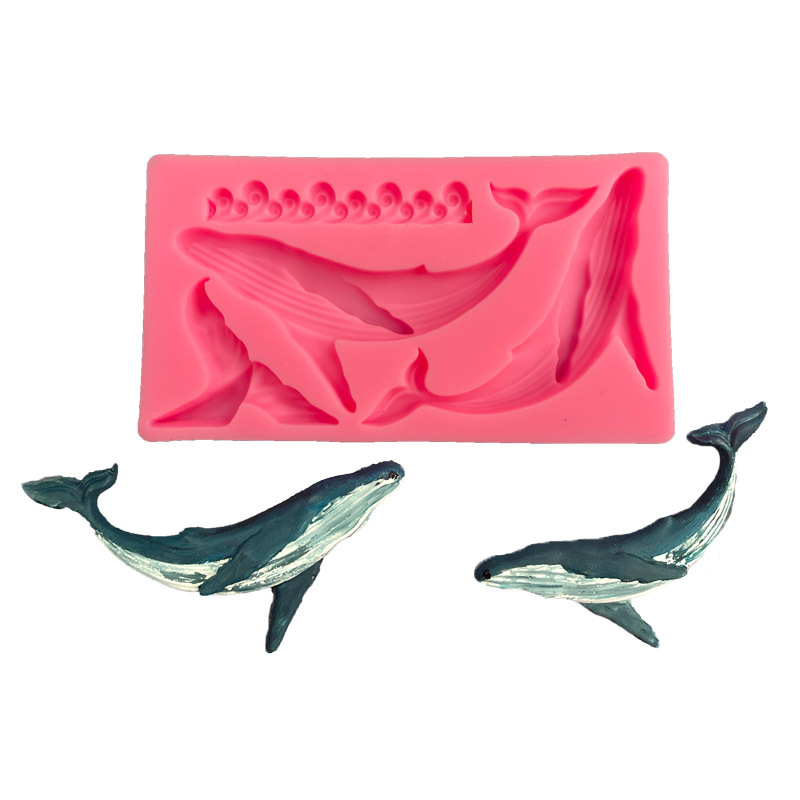 DIY Whale Silicone Mold Ocean  - Kitchen Gadgets Plus บทวิจารณ์และราคา