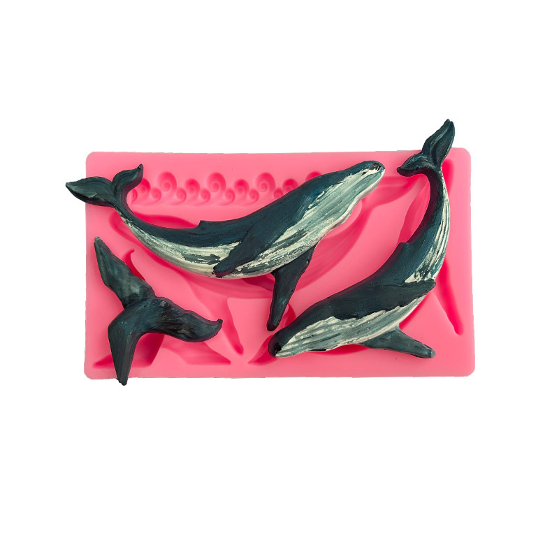 DIY Whale Silicone Mold Ocean  - Kitchen Gadgets Plus บทวิจารณ์และราคา