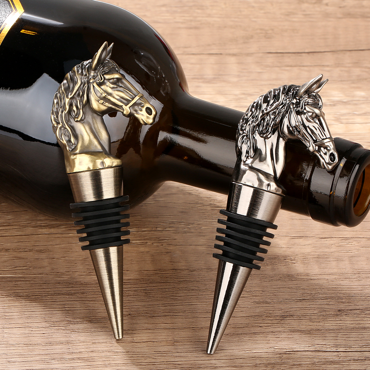 Exquisite Metal Horse Head Dec - Kitchen Gadgets Gifts บทวิจารณ์และราคา