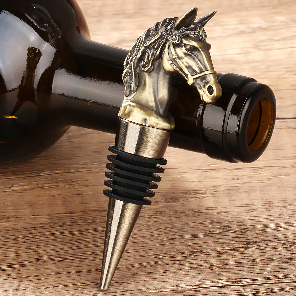 Exquisite Metal Horse Head Dec - Kitchen Gadgets Gifts บทวิจารณ์และราคา