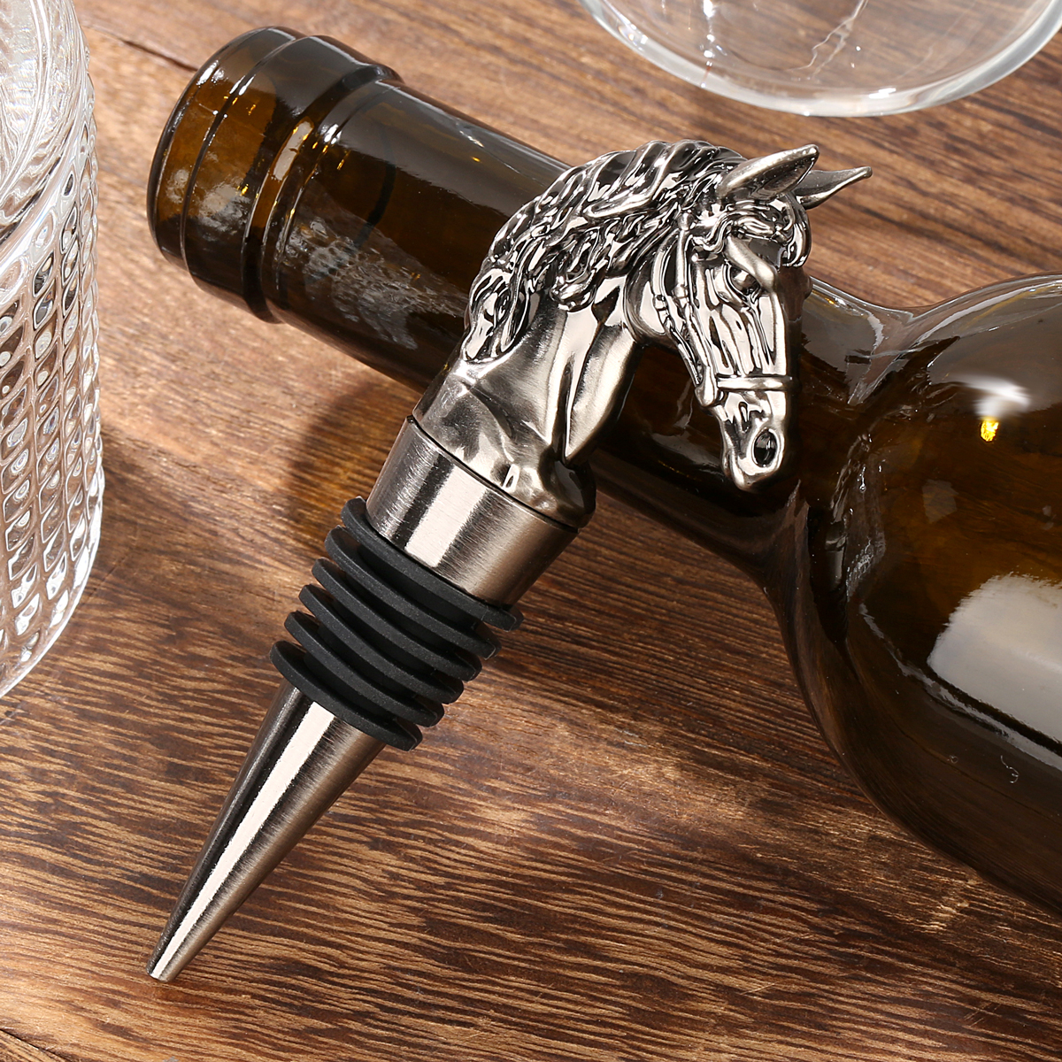 Exquisite Metal Horse Head Dec - Kitchen Gadgets Gifts บทวิจารณ์และราคา