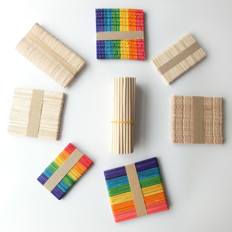 Ice Cream Sticks 50 Pcs Natura - Kitchen Gadgets And Toys บทวิจารณ์และราคา