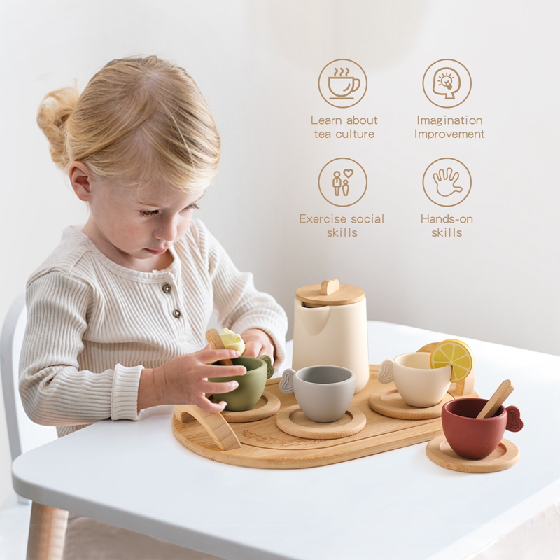 1Set Children Montessori Toy T - Kitchen Gadgets Kids บทวิจารณ์และราคา