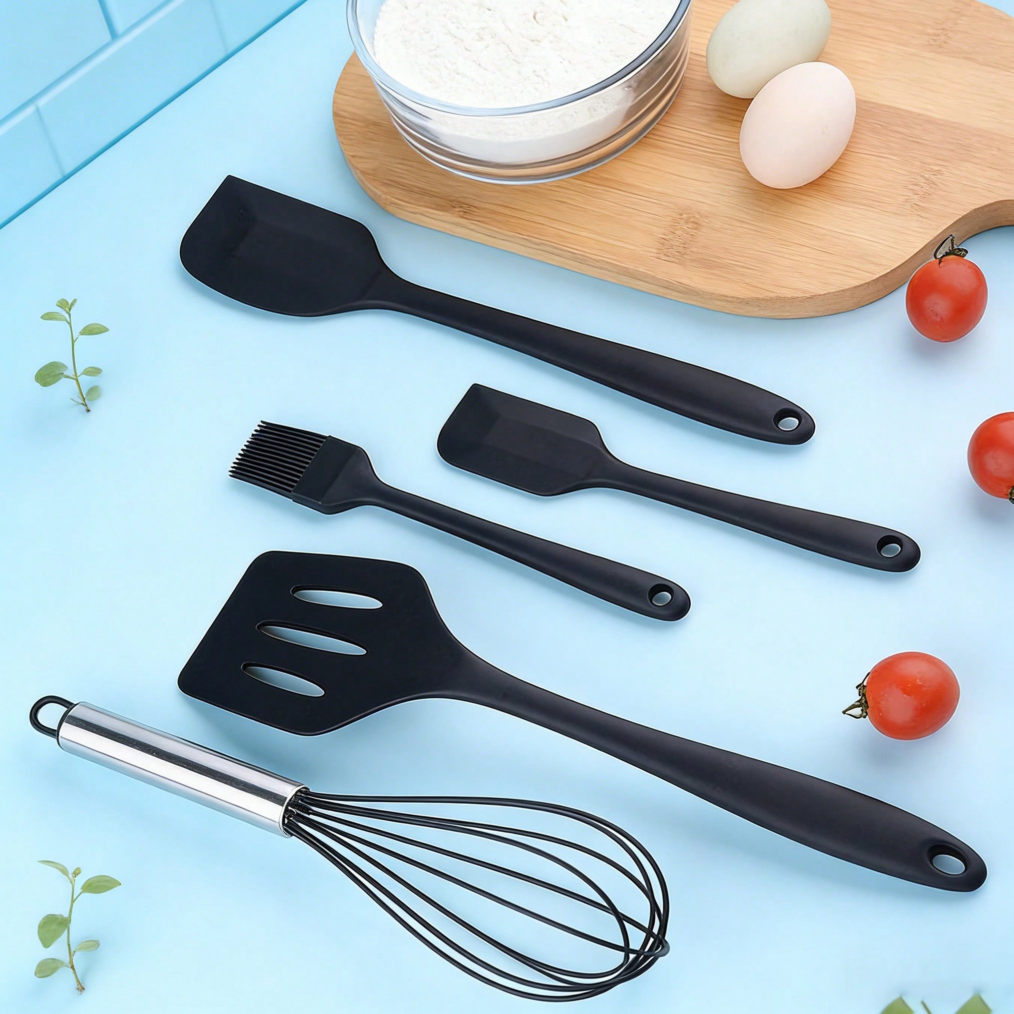 Silicone Cooking Utensils Set, - Kitchen Gadgets And Utensils บทวิจารณ์และราคา