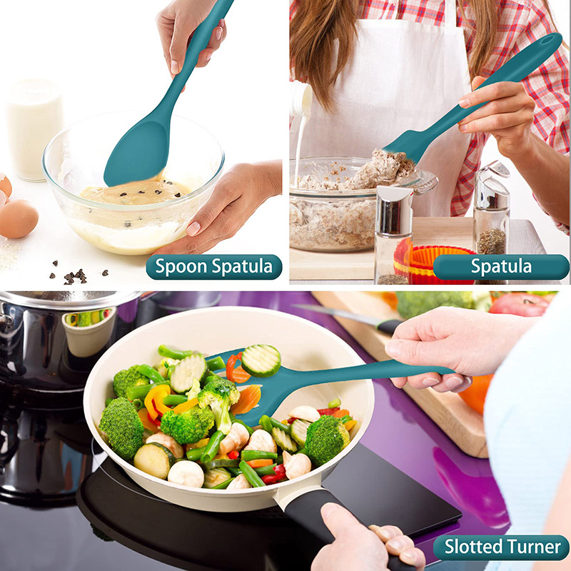 Silicone Cooking Utensils Set  - Kitchen Gadgets And Utensils บทวิจารณ์และราคา