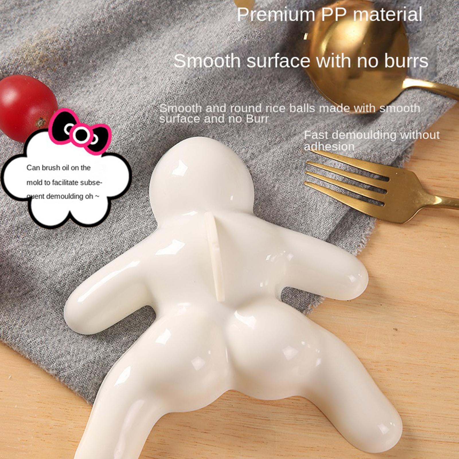 Cute Mini Rice Ball Maker Mold - Kitchen Gadgets Kids บทวิจารณ์และราคา