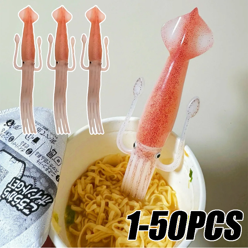 1-50PCS Octopus Themed Food Fo - Kitchen Gadgets And Utensils บทวิจารณ์และราคา