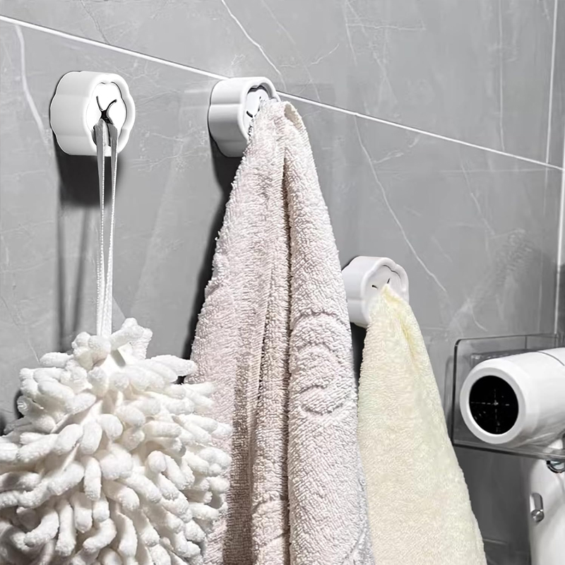 6PCS Self Adhesive Towel Holde - Kitchen Gadgets Organizer บทวิจารณ์และราคา