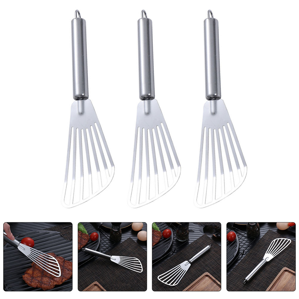 3pcs Stainless Steel Spatula F - Kitchen Gadgets And Utensils บทวิจารณ์และราคา