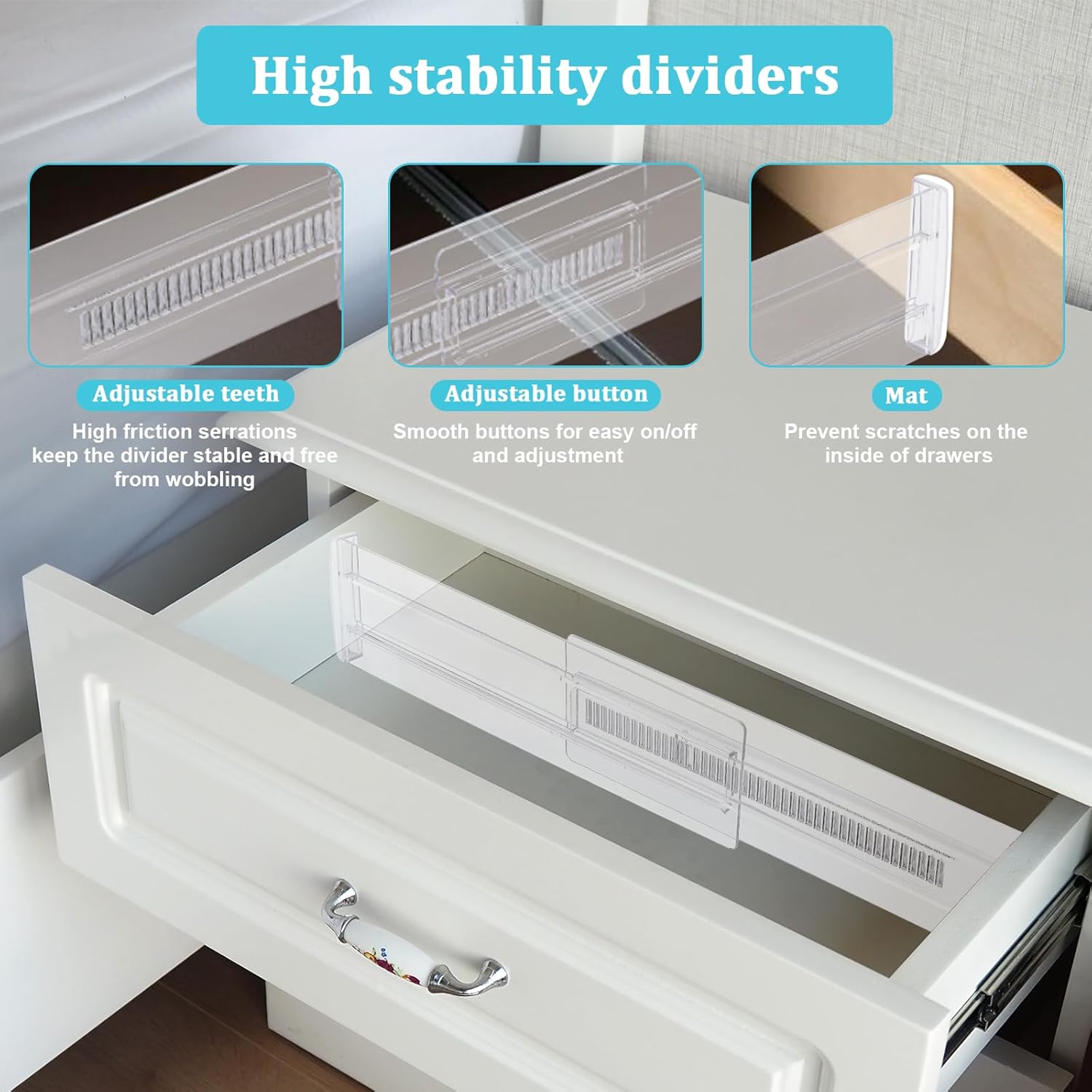 4/6/8/12 Pack Expandable Drawe - Kitchen Gadgets Organizer บทวิจารณ์และราคา