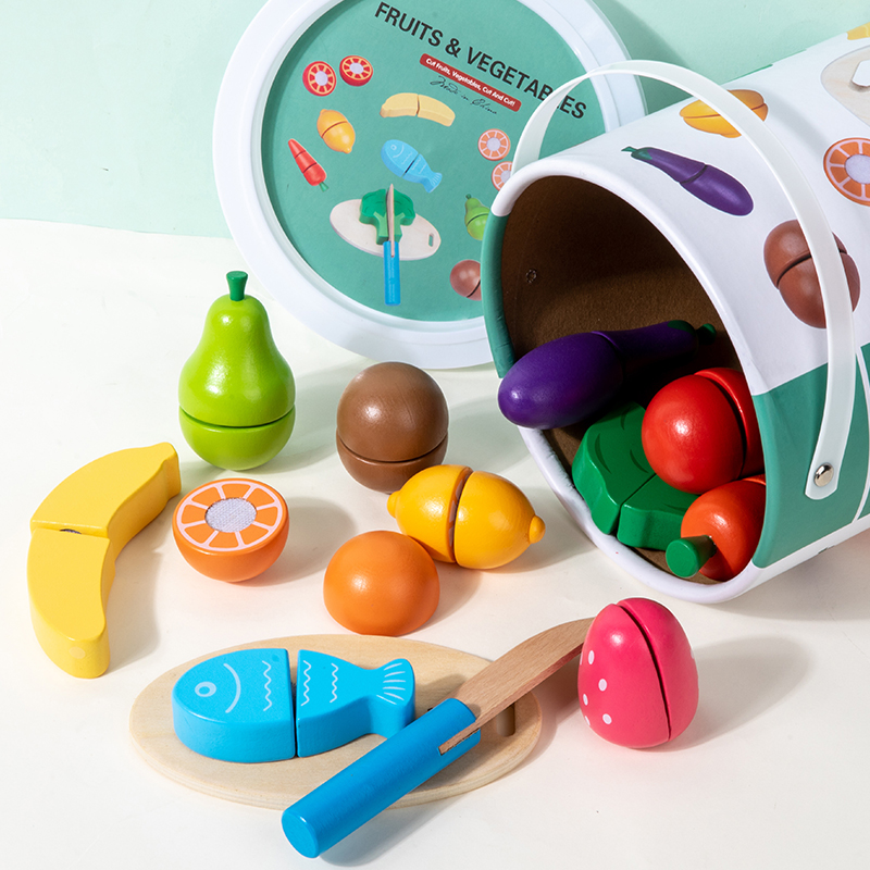 Wooden Pretend Toy Simulation  - Kitchen Gadgets Kids บทวิจารณ์และราคา