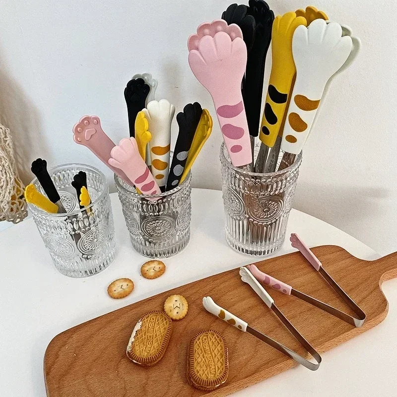Cat Paw Shape Food Tongs Cute  - Kitchen Gadgets New 2025 บทวิจารณ์และราคา