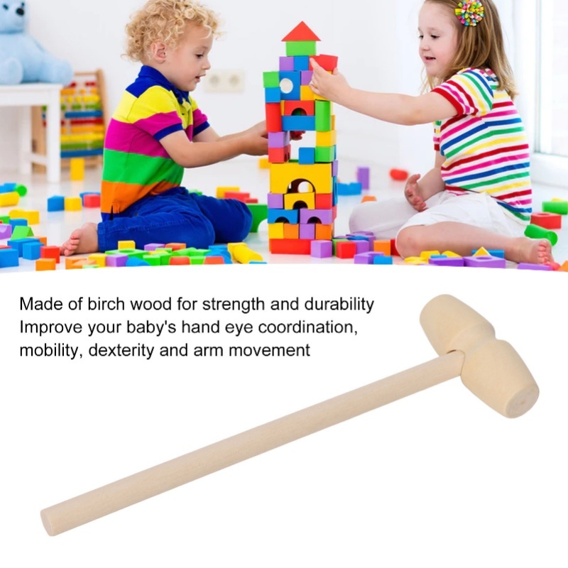 C5 30pcs Mini Wooden Hammer Ki - Kitchen Gadgets And Toys บทวิจารณ์และราคา