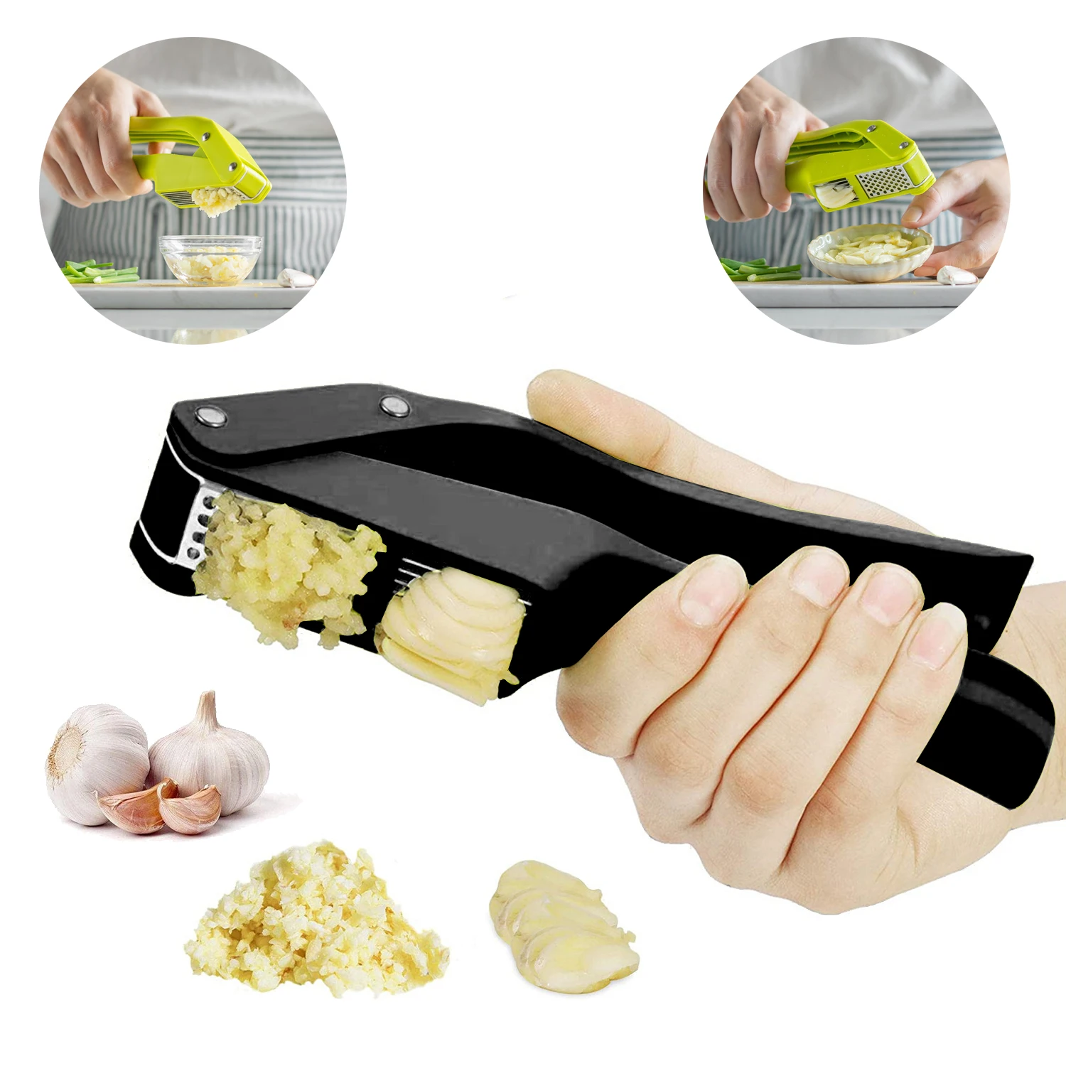 2 in 1 Garlic Ricer and Slicer - Kitchen Gadgets Gifts บทวิจารณ์และราคา
