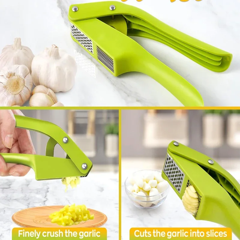 2 in 1 Garlic Ricer and Slicer - Kitchen Gadgets Gifts บทวิจารณ์และราคา